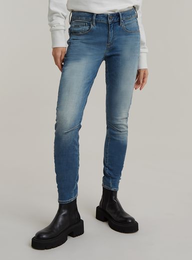 Arc 3D Mid Waist Skinny Jeans